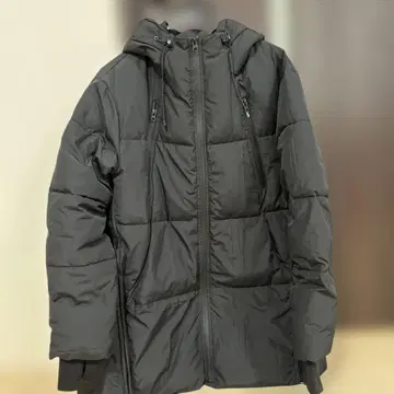 야마다야 다운 코트 메틀리제 MAITRESSE 충전솜 블랙