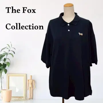 zB507 [ L ] TheFoxCollection 피케 셔츠 드롭 숄더