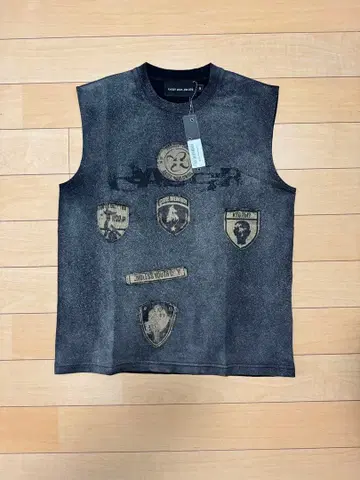 레이서 월드와이드 팟모스트 패치 탱크탑