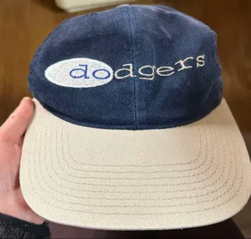 Dodgers 야구 모자 네이비/베이지