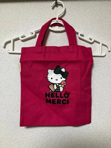 merci 메르시 토트백 헬로키티 핑크