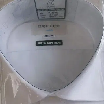 ORIHICA 화이트 와이셔츠 M 미개봉 새상품