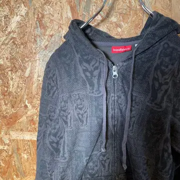 AE9321 lavana Helsinki 지퍼 후드티 차콜 그레이