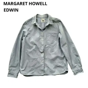 MARGARET HOWELL EDWIN 10주년 기념 셔츠 면 100