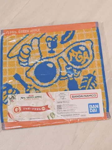 Mrs. GREEN APPLE 자카드 타월 3세트