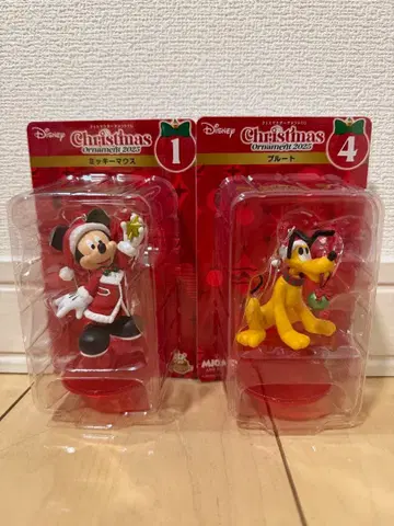 해피복권 제일복권 디즈니 미키 플루토 크리스마스 오너먼트