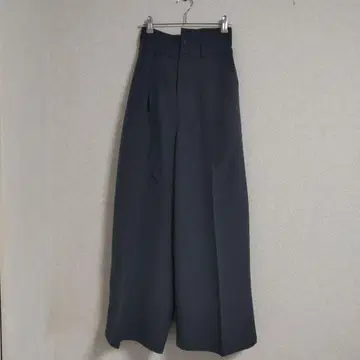 HARE 다크 그레이 와이드 팬츠