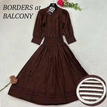 K95 미사용 새상품 M 보더스 앳 발코니 롱 원피스 여성용