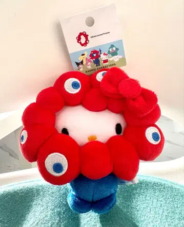 산리오 미야쿠미야쿠 봉제 인형 BC 키티 카라비너 포함 택 포함 새상품