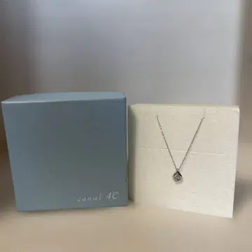 canal 4C 실버 펜던트 목걸이