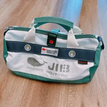 [ 하자품 ] [ 새상품급 ] JIB 지브 더플백SS 그린 화이트