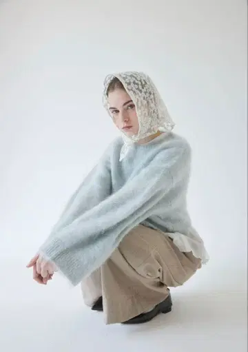 St.cecilia 모헤어 니트