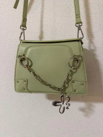 EMODA 라이트 그린 숄더백