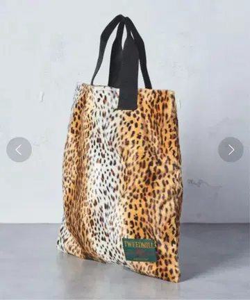 TWEEDMILL 레오파드 무늬 토트백 영국제