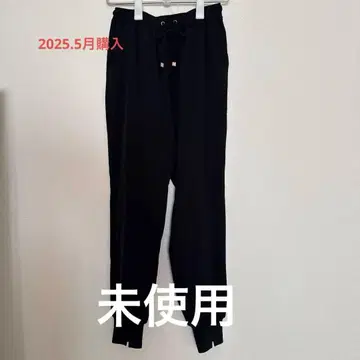 미사용 새상품 밴야드 스톰 블랙 더블 크로스 조거 팬츠