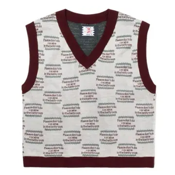 SON OF THE CHEESE 하이 게이지 니트 베스트 XL 사노바치즈