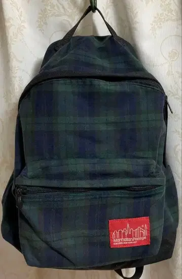 맨해튼 포티지 블랙워치 백팩 한정품