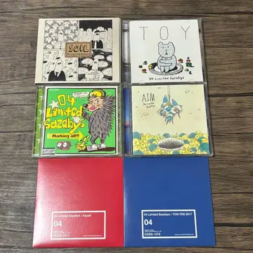 04 limited Sazabys CD 세트 포리미