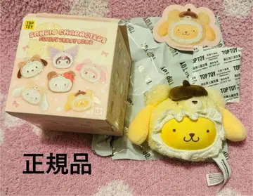 [정품] TOPTOY x Sanrio 중국 한정판 폼폼푸딩 봉제 인형