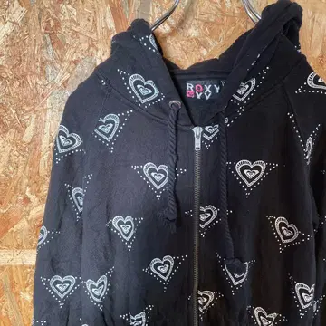 AE9324 ROXY 지퍼 후드티 블랙 여성용 12 60