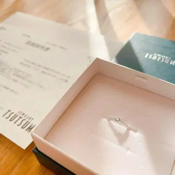 TSUTSUMI K10WG 아쿠아 마린 핑키링 4호 부속품 완비