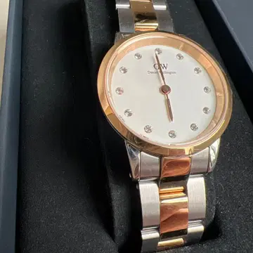 다니엘웰링턴 손목시계 스톤 콤비