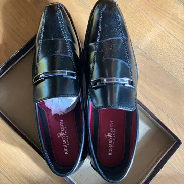 RICHARD SMITH 블랙 로퍼 26.5cm