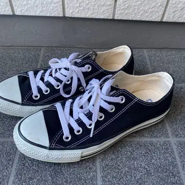 컨버스 블랙 로우컷 24cm