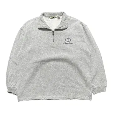 USA 구제 의류 에디 바우어 하프 지퍼 맨투맨 트레이닝복 자수 로고