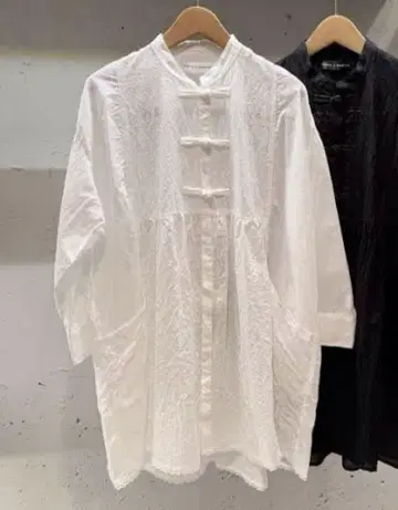 BEAMS BOY TORI-TO 차이나 버튼 셔츠