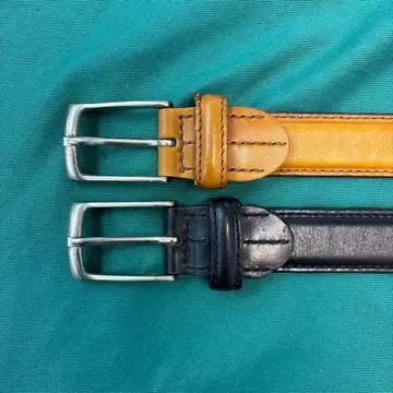 PRARIE GINZA 가죽 벨트 2개 세트