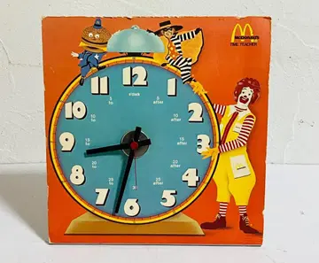 맥도날드 스틸 시계 매장용