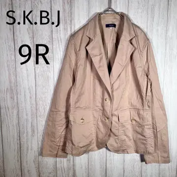 [ S.K.B.J ] 핑크 베이지 자켓 / 코튼 / 봄/가을 / 겉옷 /