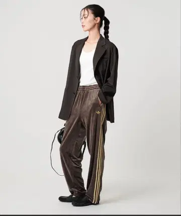 아디다스 오리지널 파이어버드 벨로아 트랙 팬츠