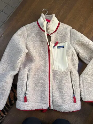 patagonia 플리스 자켓 S 사이즈 아이보리