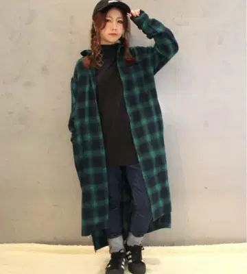 [ RNA ] 사이드ZIP 체크 원피스