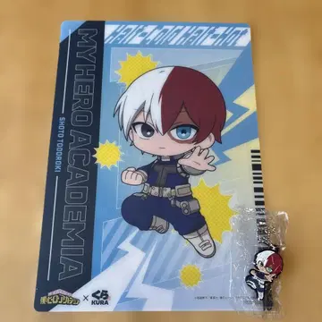 나의 히어로 아카데미아 토도로키 쇼토 클리어 멀티 시트, 키링 세트