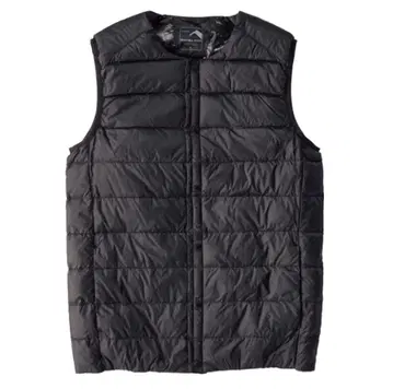 워크맨 워셔블 퓨전 다운라이트 베스트 블랙 L 사이즈