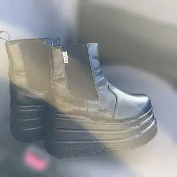 YOSUKE 요스케/통굽 사이드 고어 숏부츠