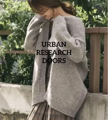 URBAN RESEARCH DOORS 페루 니트 가디건