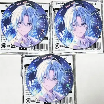 니지산지 윈터 데이트 2025 금박 캔뱃지 나기사 트라웃