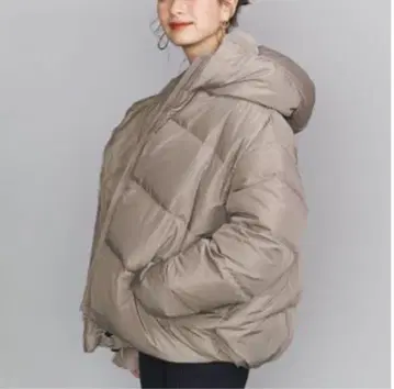 BACON new cloud 다운 그레이 베이지 S 사이즈