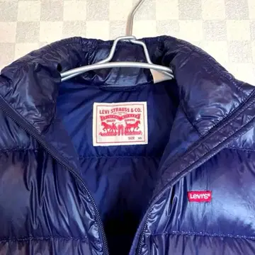 Levi's 다운 자켓 XS 여성용 키즈 네이비 퍼플
