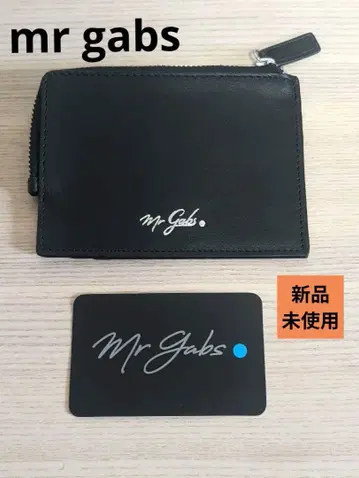 새상품 mr gabs 가브스 프래그먼트 케이스 카드 코인 케이스