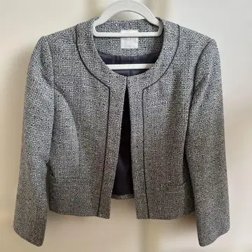 Opaque Clip 자켓 그레이 졸업식 입학식