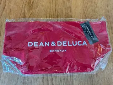 DEAN & DELUCA 빨간색 토트백 방콕 한정판