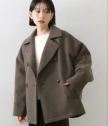 THE SHOP TK 저리 멜톤 P 코트