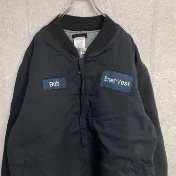 WorkriteFR 기업 로고 와펜 워크 자켓 블루종 2XL