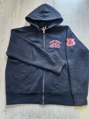 IRON HEART TACK 30주년 기념 후드티 XL