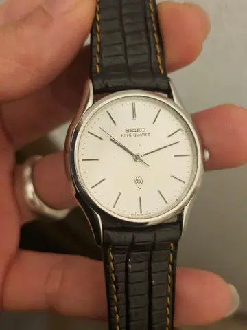 작동품 세이코 킹세이코 KING 라운드 남성용 손목시계